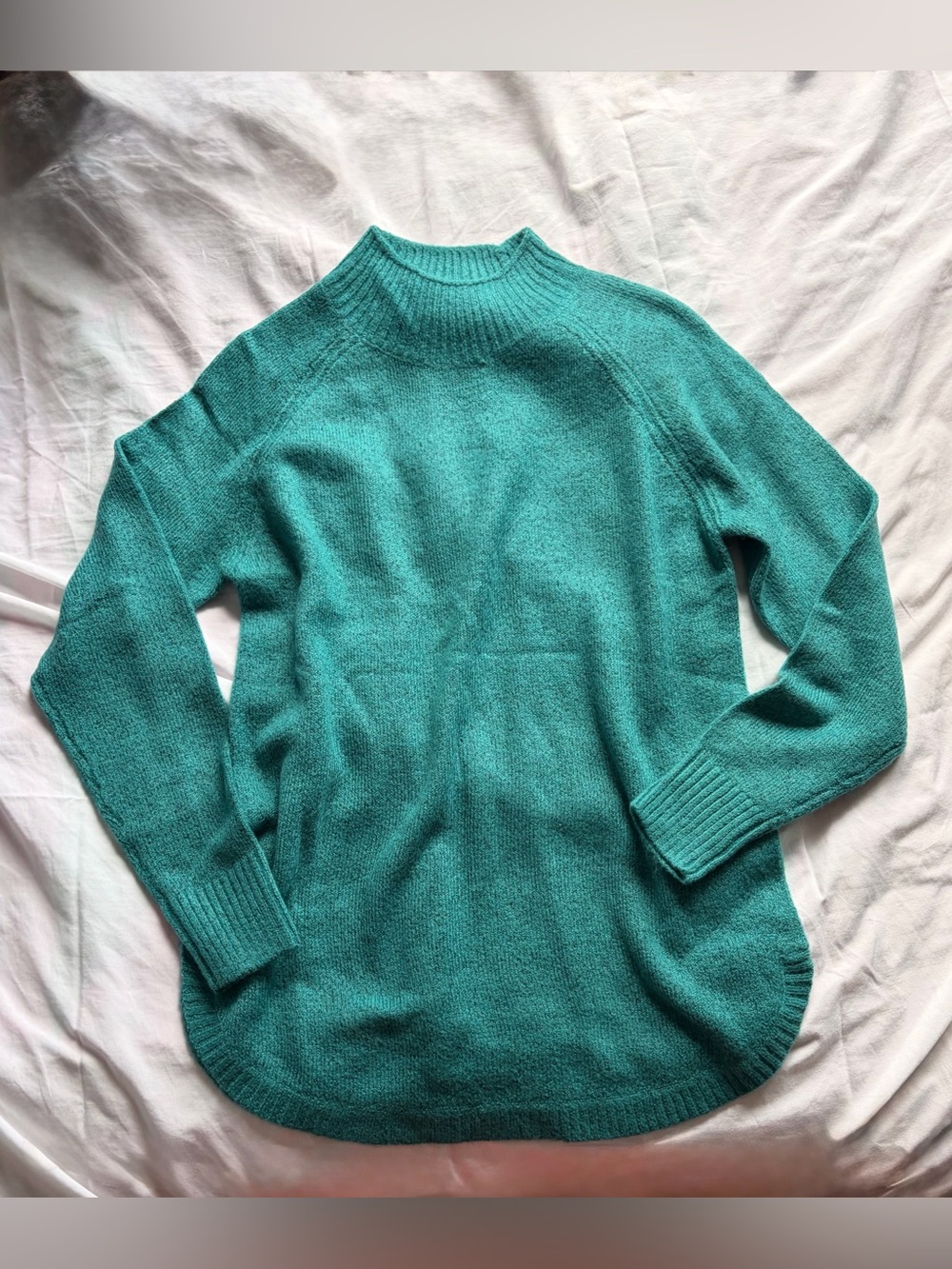 Reitmans Women's Teal Mockneck Sweater
